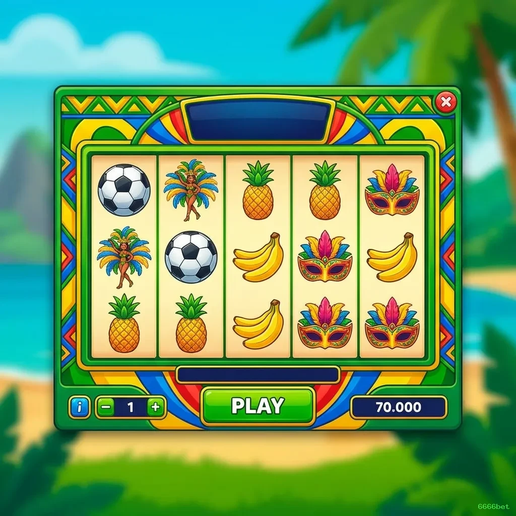 Slots online da 6666bet com jackpots progressivos